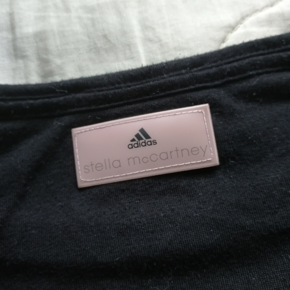 ADIDAS X STELLA McCARTNEY Striped Studio Dance Top Small - Picture 10 of 10
